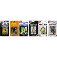 C & I Collectibles MLS Columbus Crew 6 Different Licensed Trading Card Team Sets