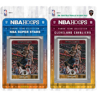 NBA Cleveland Cavaliers Licensed 2017-18 Hoops Team Set Plus 2017-18 Hoops All-Star Set