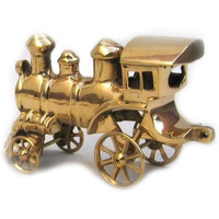 INDIA OVERSEAS TRADING CORP Solid Brass Choo Choo Train