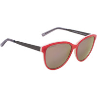 Del Sol Solize Color-Changing Unisex Sunglasses - Too Hot To Handle - Changes Color from Pearl to Pink in the Sun - Polarized Pro, Mirrored Lens, 100% UVA/UVB Protection