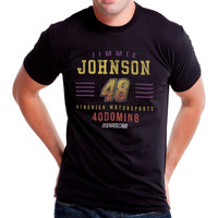 Del Sol Color-Changing Men's Jimmie Johnson Classic Crew T-Shirt, 100% Cotton