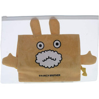 Romane Brunch Brother String Pouch (Medium, Yellow Brunch Bunny)