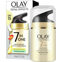 OLAY Total Effects 7-in-1 Anti-Aging Face Moisturizer with SPF 15, Fragrance-Free 1.7 oz