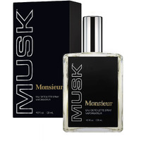 Monsieur Musk For Men Cologne Spray, 4 Ounce