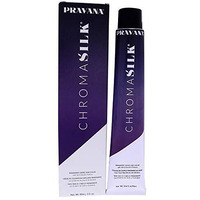 ChromaSilk Creme Hair Color - 5.5 Light Mahogany Brown by Pravana for Unisex - 3 oz Hair Color