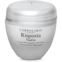 LErbolario Risposta Night Reintegrating Face Cream, 1.6 oz - Face Moisturizer - With Shea Butter - Moisturizing and Nourishing - Cruelty-Free