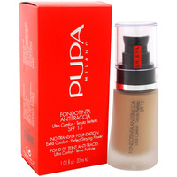 No Transfer Foundation SPF 15 - # 02 Light Beige - All Skin Types by Pupa Milano for Women - 1.01 oz Foundation