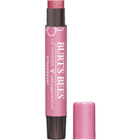 Burt's Bees 100% Natural Moisturizing Lip Shimmer, Strawberry - 1 Tube