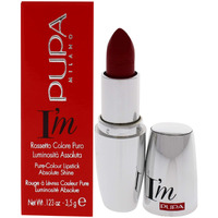 Pupa I Am Pure-Colour Lipstick - 306 Red Pop Milano for Women - 0.123 oz Lipstick