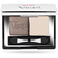 Pupa Milano Vamp! Eyeshadow Compact Duo 006 Brown Vanilla - Light, Smooth, Blendable, Cream Compact Shadow - Stunning, Colorful, Pigmented Shade - Paraben-Free Formula - 0.078 oz