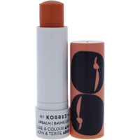 KORRES Lip Balm Care & Colour Stick, Apricot, 0.17 Fl Oz