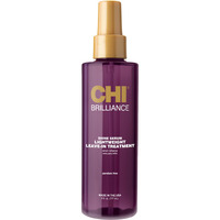 CHI Brilliance Shine Serum Lightweight Leave-In Treatment, Provides Superior Smoothness & Manageability, Sulfate, Paraben, & Cruelty-Free, 6 Oz