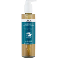 REN Clean Skincare - Atlantic Kelp and Magnesium Anti-Fatigue Body Wash - Energizing Vegan Body Wash with Natural Essential Oils in Recycled Ocean Plastic Bottle, 10.2 Fl Oz