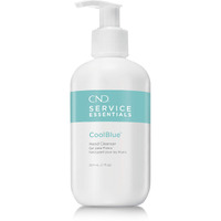 CND CoolBlue Hand & Nail Cleanser, Quick Dry Non-Sticky Water-free Moisturizing Lotion, 7 fl oz