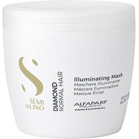 Alfaparf Milano Semi Di Lino Diamond Illuminating Hair Mask - Deep Conditioning Hair Treatment For Damaged & Dry Hair (17.4 oz)