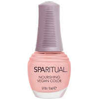 SpaRitual Nourishing Vegan Nail Color | Breath of Joy 0.5 fl oz | One-Step Nail Polish Formula