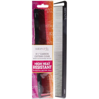 SalonChic Cutting Carbon Comb High heat resistant 8.5 Comb Unisex 1 Pc