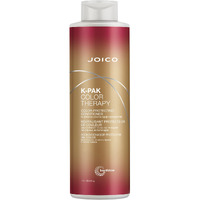 Joico K-PAK Color Therapy Color-Protecting Conditioner | For Color-Treated Hair | Boost Shine & Elasticity | Repair Breakage | Rebuild Damaged Hair | With Keratin & Argan Oil | 33.8 Fl Oz