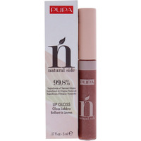 Pupa Milano Natural Side Lip Gloss - High Shine And Color Payoff - Nourishing Formula - Made With Natural Ingredients - Enriched With Oils To Moisturize The Lips - 004 Pearly Nude - 0.17 OZ