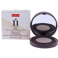 Pupa Milano Natural Side Eyeshadow 003 Silky White - Light, Satin, Easy-Blending Eyeshadow Powder to Make Eyes Pop - Neutral Shadow Color - Paraben, Silicone-Free Formula - 0.07 oz