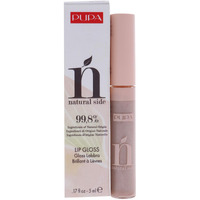 Pupa Milano Natural Side Lip Gloss - High Shine And Color Payoff - Nourishing Formula - Made With Natural Ingredients - Enriched With Oils To Moisturize The Lips - 001 Light Rose - 0.17 OZ