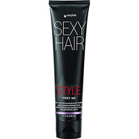 SexyHair Style Prep Me Heat Protection Blow Dry Primer, 5.1 oz | Heat Protection | Up to 68% Breakage Reduction | Ideal for Layering