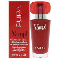 Pupa Vamp! Extreme Colour Lipstick with Plumping Treatment - 100 Naked Skin Milano for Women - 0.123 oz Lipstick