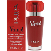 Pupa Vamp! Extreme Colour Lipstick with Plumping Treatment - 205 Iconic Nude Milano for Women - 0.123 oz Lipstick