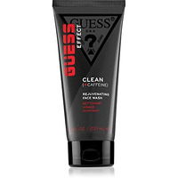 GUESS Effect Grooming CLEAN Face Wash with Caffeine for Men, 6.7 Fl Oz