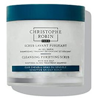 Christophe Robin Cleansing Purifying Scrub with Sea Salt for Oily and Itchy Scalp Detox 8.4 fl. oz