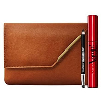 PUPA Milano Vamp! Sexy Lashes And Multiply Set - Contains Lengthening Mascara And Defining Eye Pencil - Spacious Pouch Bag - For A Full, Dramatic Look Without Applying Lashes - 3 Pc Mascara Kit