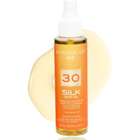 Hampton Sun SPF 30 Silk Body Oil Weightless Velvety-Smooth Sunscreen Dry Oil Non-Greasy Matte Finish Anti-Aging Hydration with Hyaluronic Acid + Vitamin E Broad-Spectrum UVA/UVB