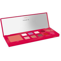 Pupa Milano Pupart S Makeup Palette, 003 Red, 0.4 oz - Versatile Makeup Kit - Blush for Cheeks - Eyeshadow - Lip Gloss - Lip Cream - Face Makeup