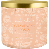 Champagne Roses Candle, 14.5 oz., by Nicole Miller