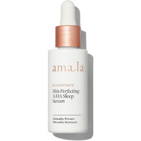 Amala Skin Perfecting AHA Sleep Serum. Resurface Texture & Visibly Smooth Fine Lines with 5% AHA Fruit Complex, Gaba Amino Acids, Licorice Root Extract for Overnight Skin Restoration (30 ml)