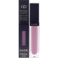 GA-DE Crystal Lights Lip Gloss, 829 - Enriched with Light-Reflecting Crystal Pearls - Smooth Silky, Rich Color - Moisturizes and Adds Shine - 0.2 oz