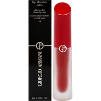 Giorgio Armani Lip Maestro Satin Long-Lasting Lipstick - 10 In Love for Women - 0.13 oz Lipstick