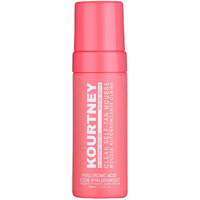 KOURTNEY Clear Self-Tan Mousse - Fragrance-Free Self Tanning Products - Hyaluronic Acid Sunless Tanning Foam for Streak-Free Glow - Medium - 4.2 oz