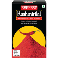 Everest Powder, Kashmirilal Brilliant Red Chilli Powder,100g Carton