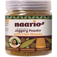 Naario Organic Chai Masala with Jaggery | Aromatic Tea Masala | Easy Replacement for Sugar and Whole Spices | 200gm (Pack of 1)