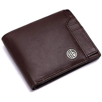 HAMMONDS FLYCATCHER Genuine Leather Wallets for Men, Redwood | RFID Protected Leather Wallet for Men | Mens Wallet with 6 Card Slots | Gift for Valentine Day, Father's Day, Birthday, Raksha Bandhan