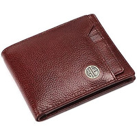 HAMMONDS FLYCATCHER Genuine Leather Wallets for Men, Brown - RFID Protected Leather Wallet for Men - Mens Wallet with 6 Card Slots - Gift for Valentine Day, Father's Day, Birthday, Raksha Bandhan