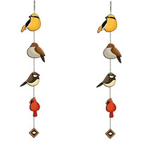 Artvibes Beautiful Birds Wall and Door Hanging for HomeDecor (WH_5204N) multicolor