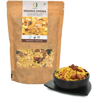 Matratva Organic Chivda Namkeen 500 gm | Chiwda | Chevda | Organic Namkeen | Healthy Indian Snacks | Crispy & Fresh Snack | No Preservatives