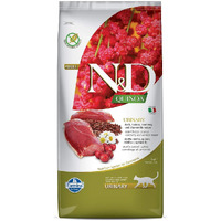 FARMINA N&D Quinoa Urinary Dry Cat Food, Adult, Grain-Free, 5-kg, Duck Cranberry and Chamomile