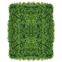 Golden Cart Artificial Wall Grass for Home Decoration (9 Pcs) I Grass Mat for Wall I Vertical Garden Artificial Wall Plants (Lemon Green, 60cm X 40cm X 5cm, Pack of 9)