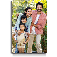 UPAHARAM Personalized/Customised HD Clarity Acrylic Wall Mount Frameless Picture Photo Frame - Customizable for Anniversary, Birthday, Special Moments - Unique Gift Idea (16x24 inches-Vertical)