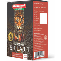 Baidyanath Shodhit Shilajit Capsule - 50 Capsules