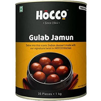 HOCCO Ready To Eat Gulab jamun 1 kg | Soft & Delicious | Open & Eat | Pure Veg Sweets | for festival gifting occasions | Mouth-Watering Indian Mithai | No Added Colors, and Preservatives