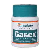 Himalaya Gasex, 100 Tablets |Improves Digestion|Relieves trapped gasses |Provides Relief from Bloating